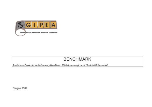 Benchmark Gipea 2008