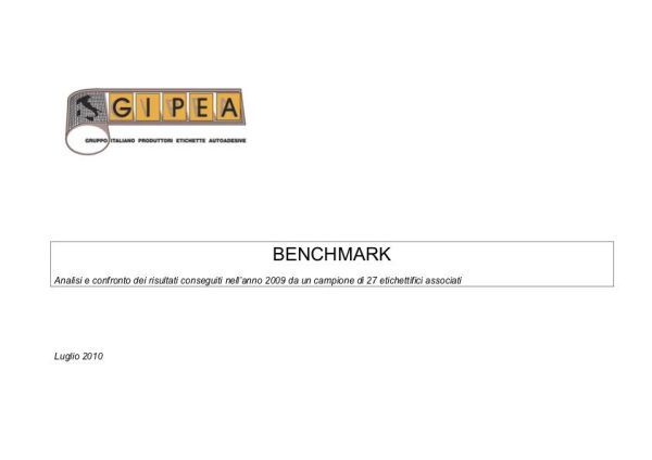Benchmark Gipea 2009